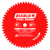 Diablo D0854F 8" x 54-Teeth Steel Demon™ Saw Blade for Thin Metal